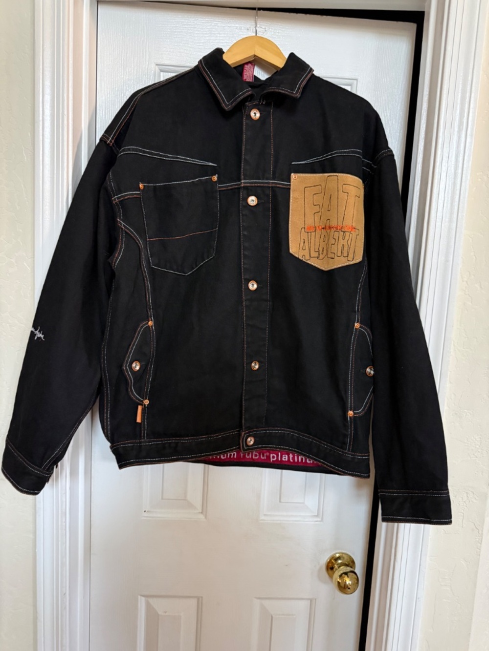 "VINTAGE 90s Hip Hop Y2K Platinum FUBU Fat Albert Junk Yard Dogs BlK JCK NWOT - Picture 2 of 16